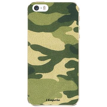 iSaprio Green Camuflage 01 pro iPhone 5/5S/SE (greencam01-TPU2_i5)