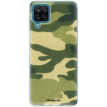 iSaprio Green Camuflage 01 pro Samsung Galaxy A12 (greencam01-TPU3-A12)