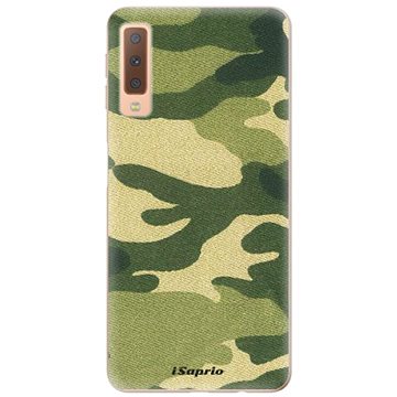 iSaprio Green Camuflage 01 pro Samsung Galaxy A7 (2018) (greencam01-TPU2_A7-2018)