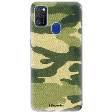 iSaprio Green Camuflage 01 pro Samsung Galaxy M21 (greencam01-TPU3_M21)