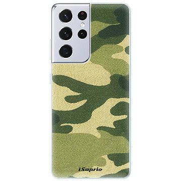 iSaprio Green Camuflage 01 pro Samsung Galaxy S21 Ultra (greencam01-TPU3-S21u)