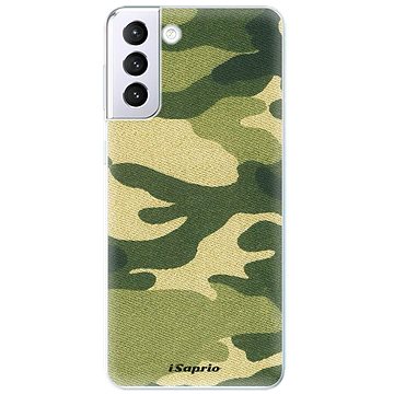 iSaprio Green Camuflage 01 pro Samsung Galaxy S21+ (greencam01-TPU3-S21p)