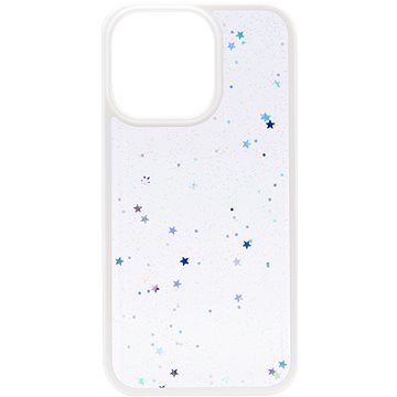 iWill Clear Glitter Star Phone Case pro iPhone 13 Pro White (DIP888-13)