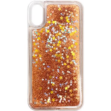 iWill Glitter Liquid Star Case pro Apple iPhone X / Xs Rose Gold (DIP123_30)