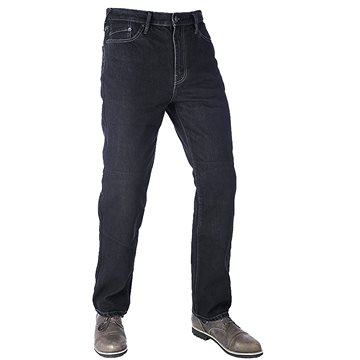 OXFORD ZKRÁCENÉ Original Approved Jeans volný střih, pánské (černá) (motonad01852)