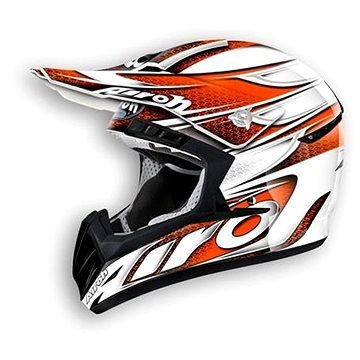 AIROH CR901 LINEAR CR1LI32 - oranžová off-road helma (motonad01885)