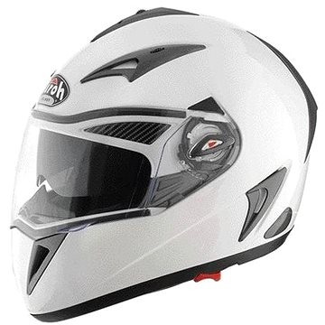 AIROH FORCE COLOR FC14 - integrální bílá helma (motonad01893)