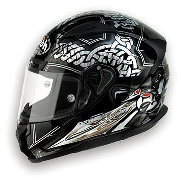 AIROH T600 SWORD TW617 - integrální černá helma (motonad01929)