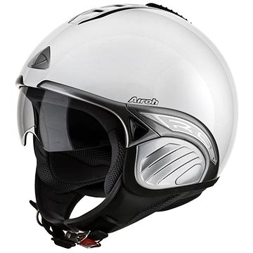 AIROH TROY TO14 - jet bílá helma (motonad01931)
