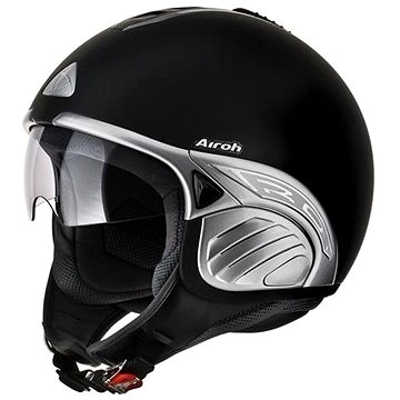AIROH TROY TO11 - jet černá helma (motonad01933)