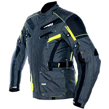 Cappa Racing CHARADE textilní šedá/fluo/černá (motonad01991)