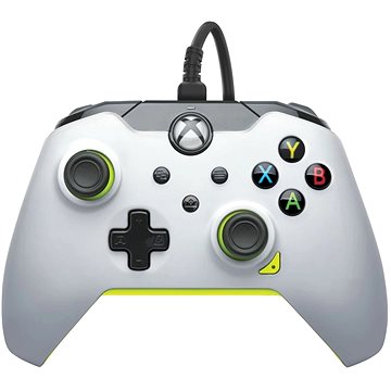 PDP Wired Controller - Electric White - Xbox (708056069018)