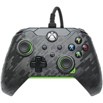 PDP Wired Controller - Neon Carbon - Xbox (708056068899)