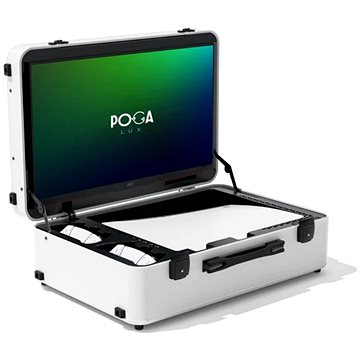 POGA Lux - PlayStation 5 cestovní kufr s LED monitorem - bílý (4063657000249)