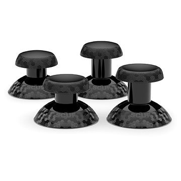 SCUF - Instinct Thumbstick 4 pack (Short/Long Concave and Domed) - Black
