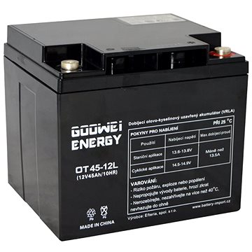 GOOWEI ENERGY OTL45-12, baterie 12V, 45Ah, DEEP CYCLE (OTL45-12)