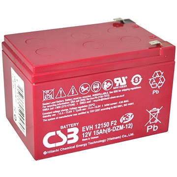 CSB EVH12150, baterie 12V, 15Ah (EVH12150)