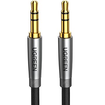 UGREEN 3.5mm Metal Connector Alu Case Braided Audio Cable 2m (70899)