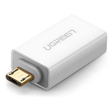Ugreen micro USB -> USB 2.0 OTG Adapter White (30529)