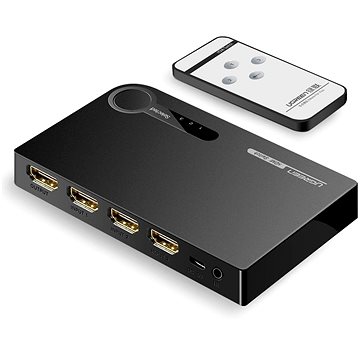 Ugreen HDMI 3 In 1 Out Switcher Black (40234)