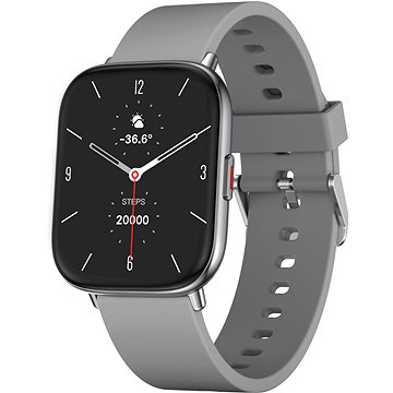 WowME Watch TS stříbrné/šedé (TS17P silver+grey)