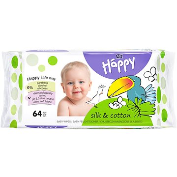 BELLA Baby Happy Silk&Cotton (64 ks) (5900516421144)