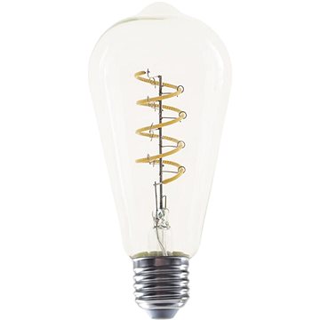 LED Spiral Filament žárovka čirá ST64 4W/230V/E27/1800K/300Lm/360°/Dim (CONDI4WWSDIM)
