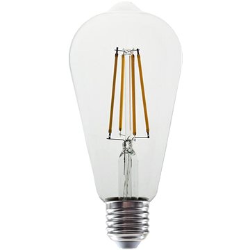 LED Filament žárovka čirá ST64 6W/230V/E27/2700K/820Lm/360° (CONDI6WW)