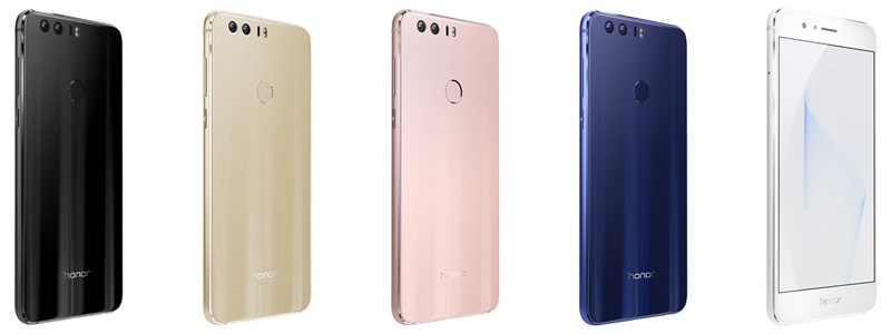 For Honor 8, barevné varianty