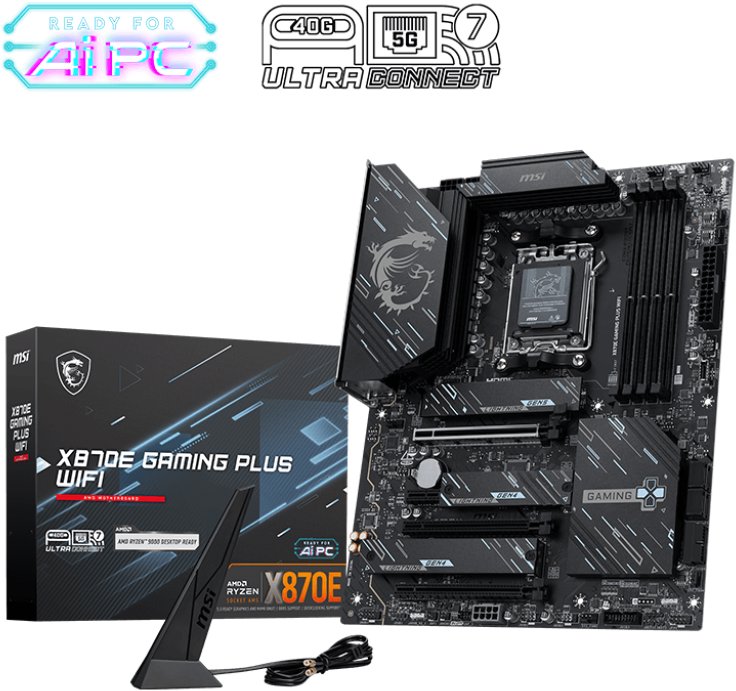 MSI X870E GAMING PLUS WIFI