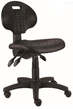 Židle ALBA Piera v černé barvě pro kancelář a dílnu