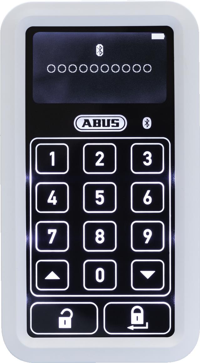 Abus Klávesnice HomeTec Bluetooth CFT3100 bílá