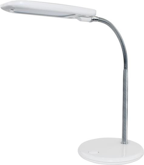 LED stolní lampička s vypínačem BAZ 5W/230V/4000K/340Lm/120°/IP20, bílá