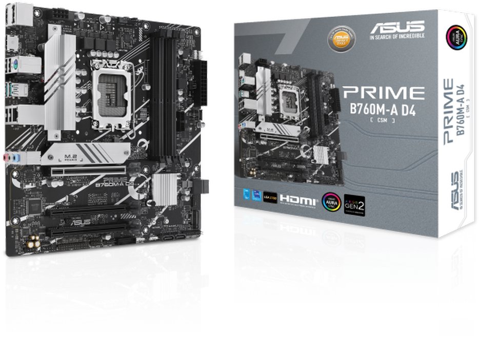 ASUS PRIME B760M-A D4-CSM