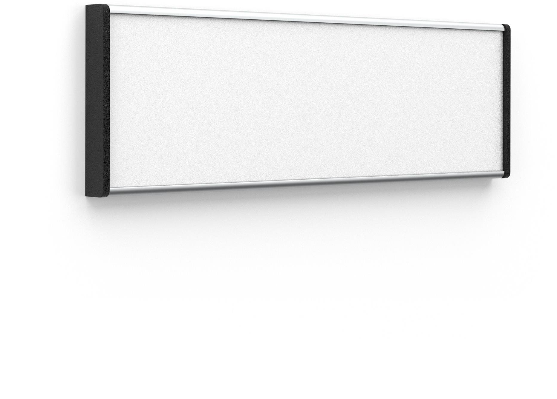 Accept Dveřní tabulka ACS (zásuvný systém, 187 × 62 mm) (stříbrná tabulka)