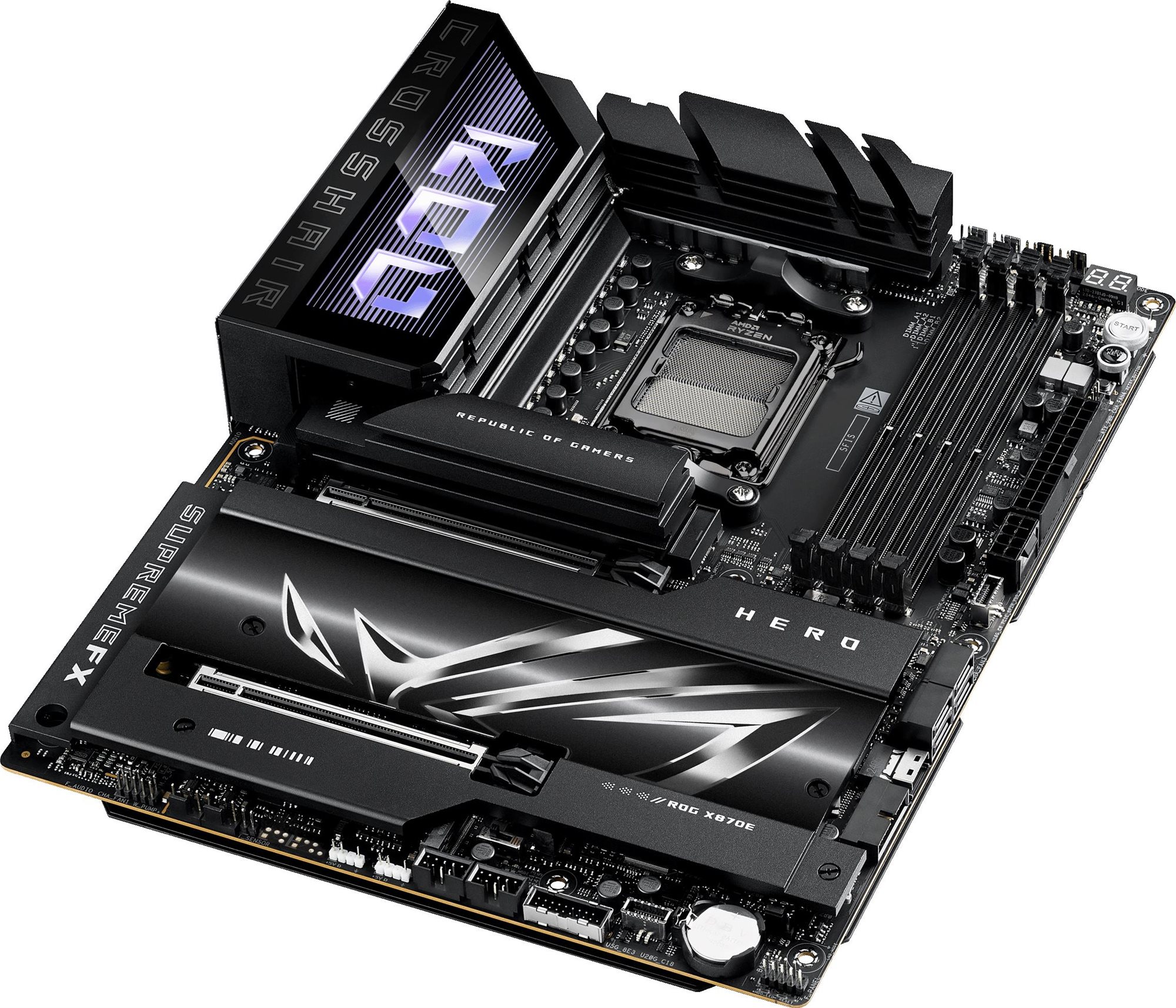 Repasované - ASUS ROG CROSSHAIR X870E HERO