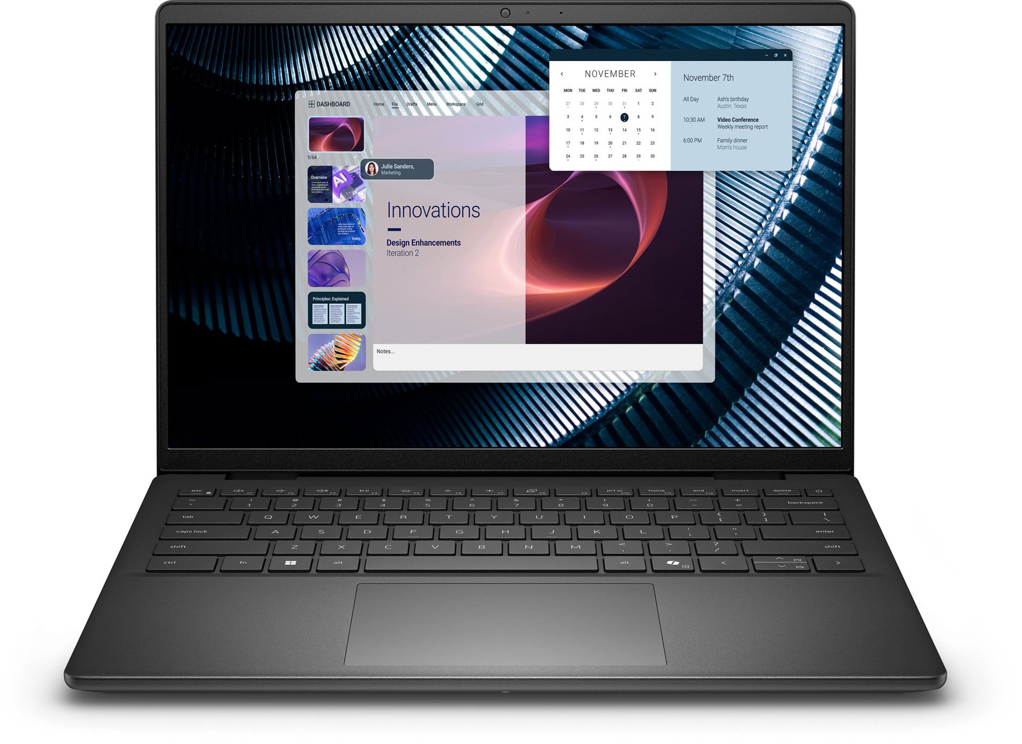 Dell Pro Essential 14 PV14250 Black (bez adaptéru)