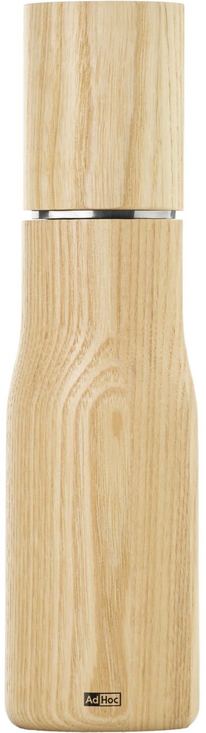 AdHoc Mlýnek na pepř/sůl, výška 215 mm, průměr 65 mm, světlý