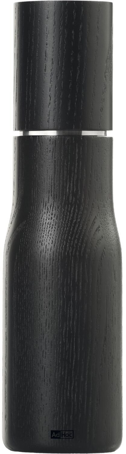 AdHoc Mlýnek na pepř/sůl, výška 217 mm, průměr 65 mm, černý