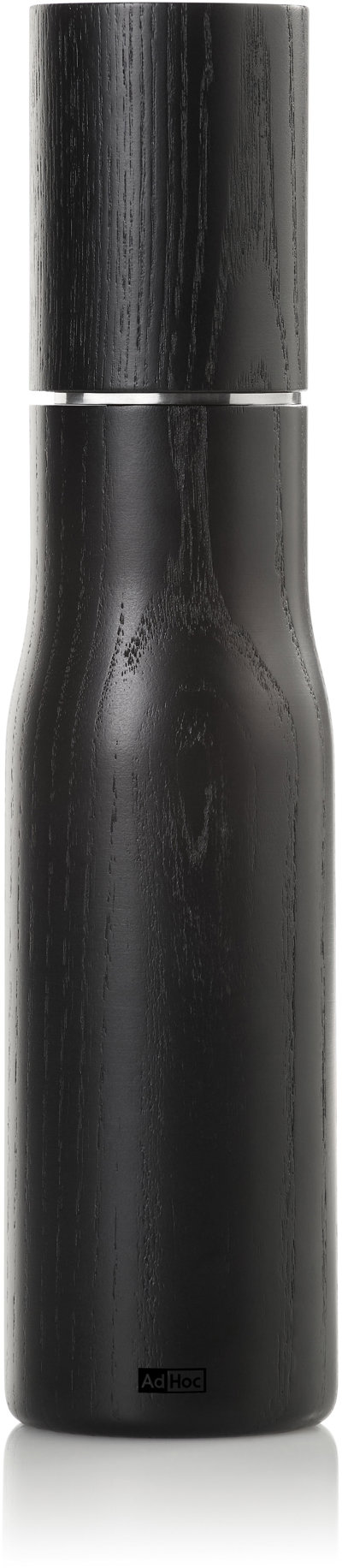 AdHoc Mlýnek a na sůl nebo pepř, jasan Levo, 27 cm černý