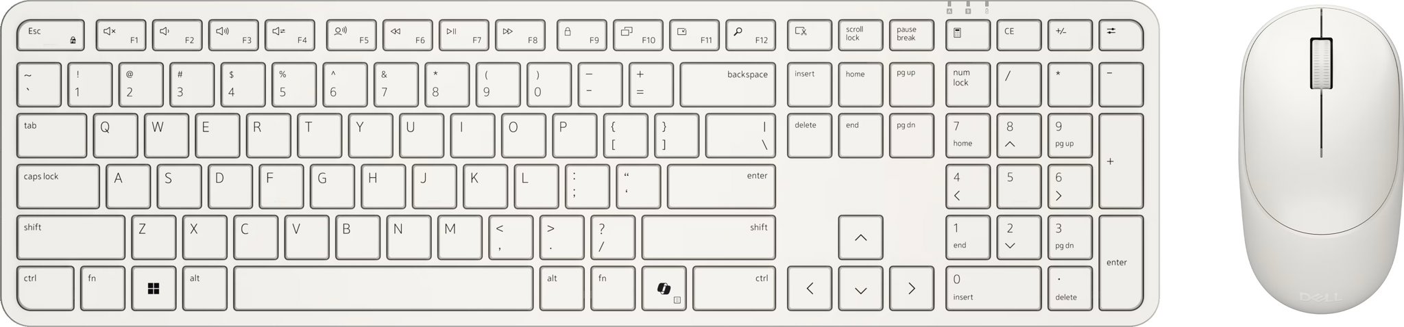 Dell Pro 5 KM526 bílý - US