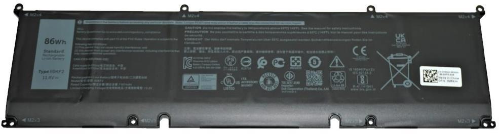 Dell Baterie 6-cell 86W / HR LI-ION