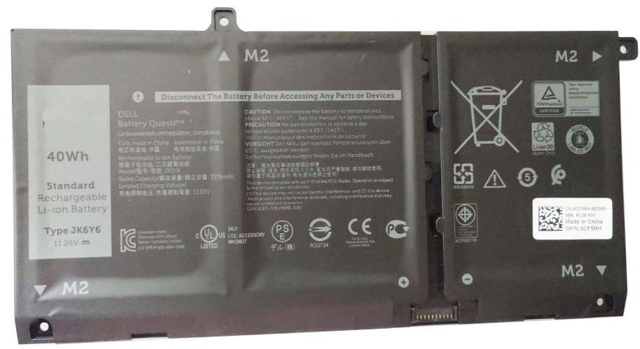Dell Baterie 40 Wh, 3 články, LI-ION pro Inspiron a Vostro