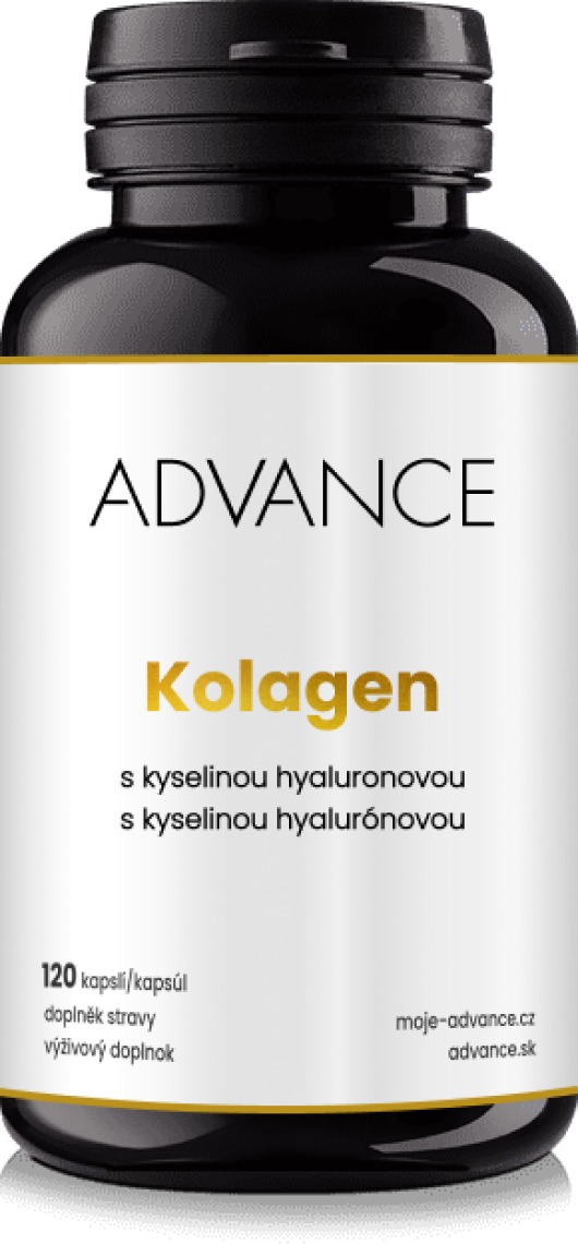 ADVANCE Kolagen 120 kapslí - s kyselinou hyaluronovou