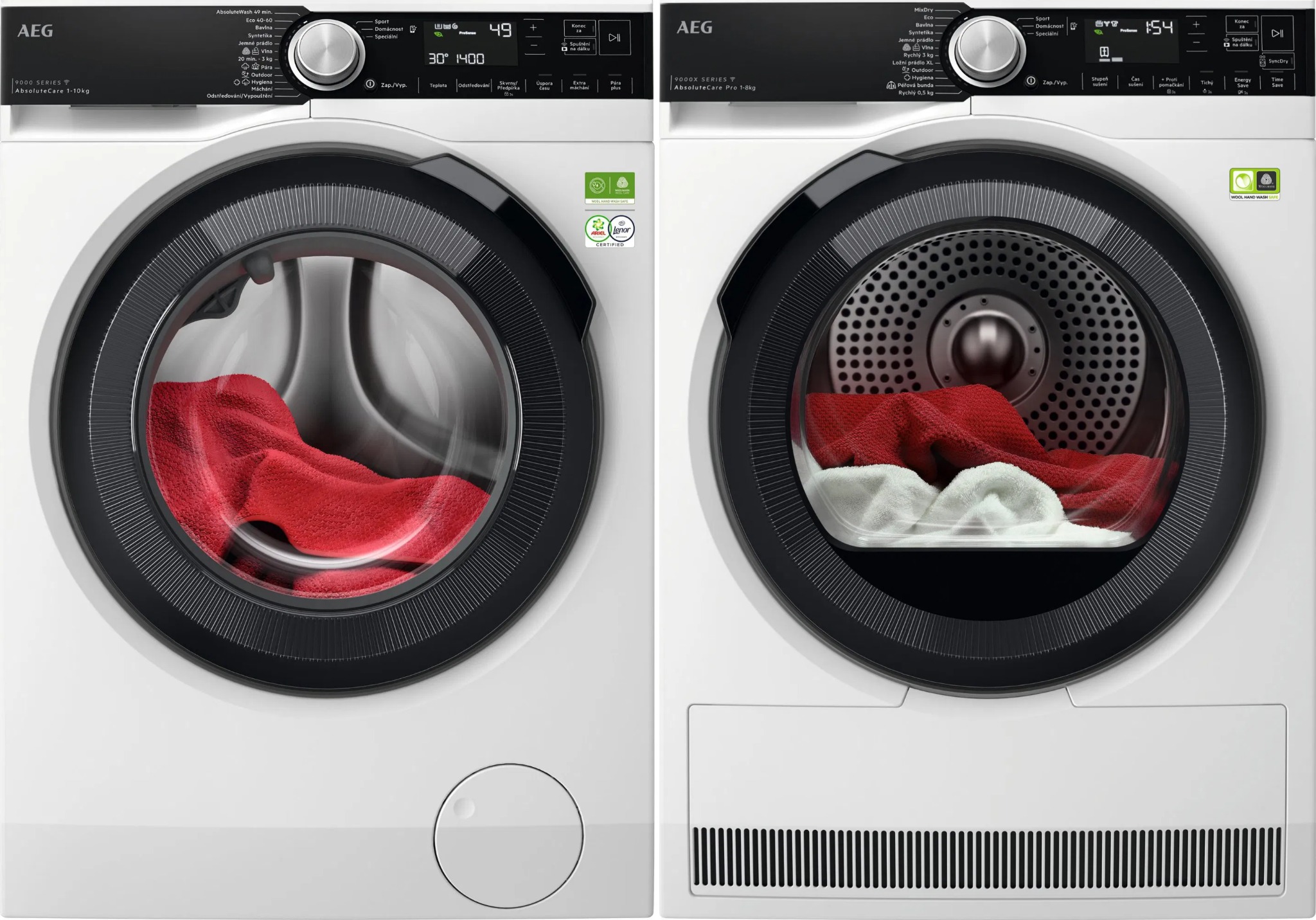 AEG 9000 AbsoluteCare® LFR95146SUC + AEG 9000 AbsoluteCare® Plus 3DScan TR9586CC