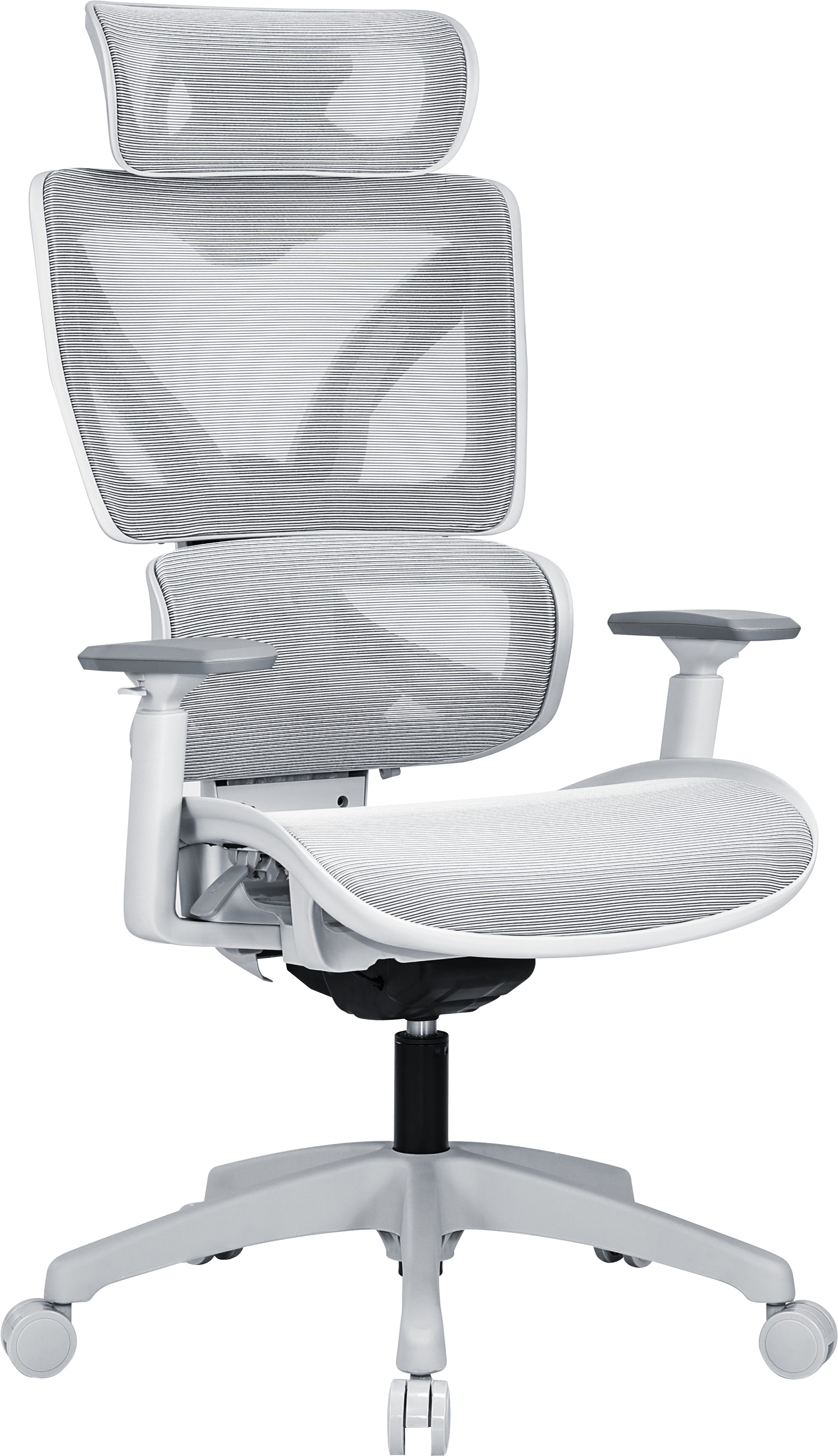 Ergonomická kancelářská židle AlzaErgo Chair Delta 1 šedá