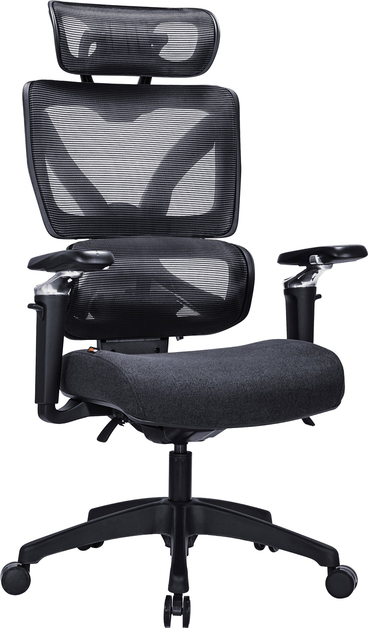 Ergonomická kancelářská židle AlzaErgo Chair Delta 1 Plus černá