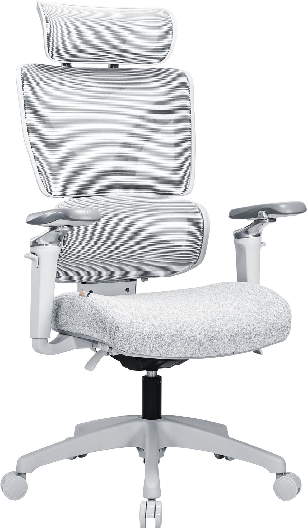 AlzaErgo Chair Delta 1 Plus šedá kancelářská židle