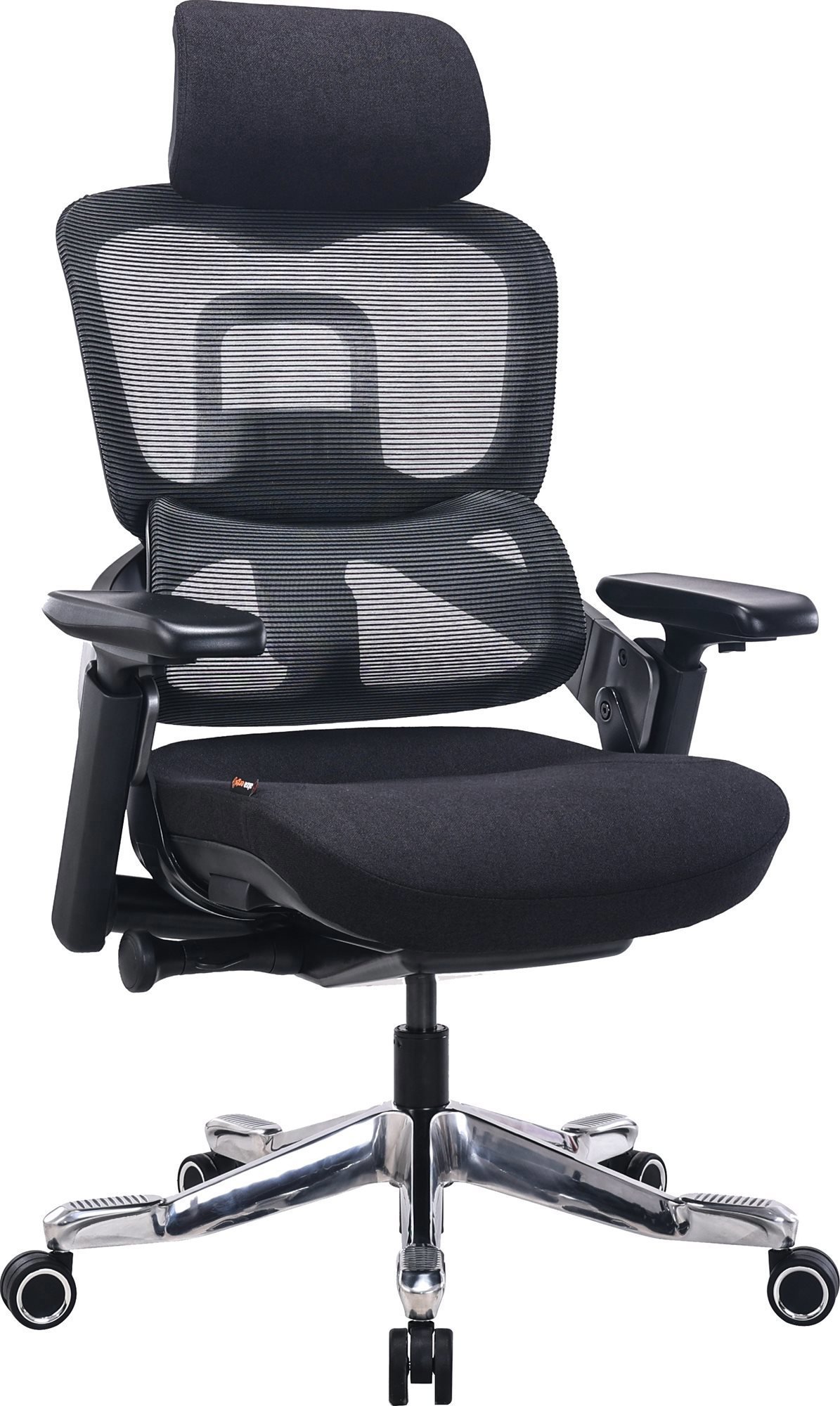Ergonomická židle AlzaErgo Chair Abyss 2 v černé barvě