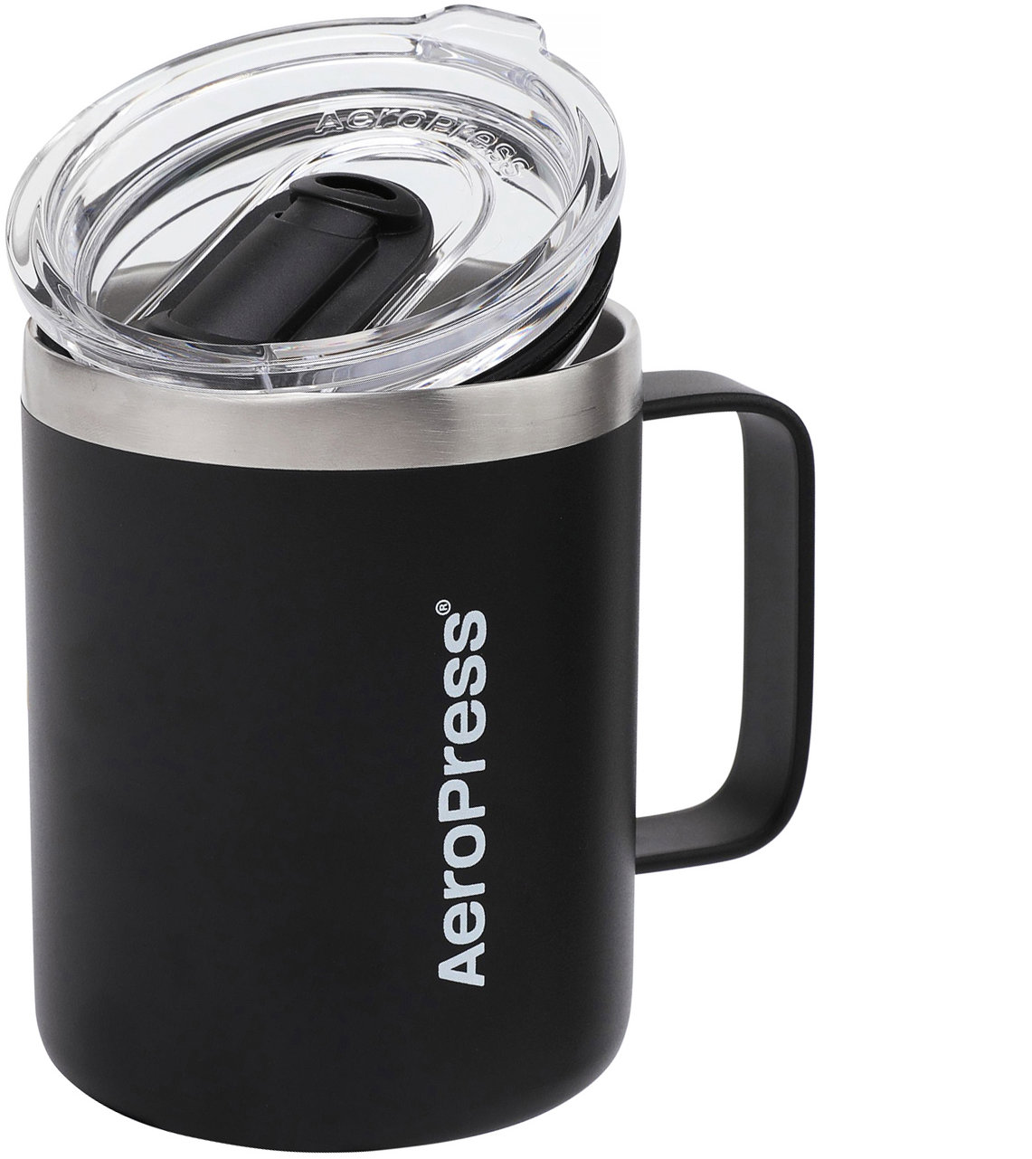 AeroPress Travel coffee mug černý